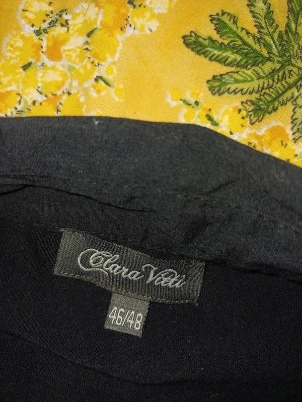 Zwart T-shirt merk Clara Vitti maat 40 – photo 5